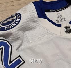 NEW Adidas MiC Team Issue Authentic Tampa Bay Lightning Point Pro Jersey Size 58