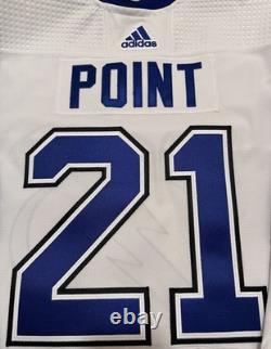 NEW Adidas MiC Team Issue Authentic Tampa Bay Lightning Point Pro Jersey Size 58