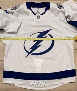 NEW Adidas MiC Team Issue Authentic Tampa Bay Lightning Point Pro Jersey Size 58