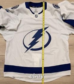 NEW Adidas MiC Team Issue Authentic Tampa Bay Lightning Point Pro Jersey Size 58
