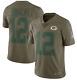 New Authentic Nike Mens Aaron Rodgers Green Bay Packers Salute To Service Jersey
