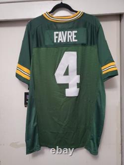 NEW BRETT FAVRE Green Bay Packers Nike Stitched On Field Jersey SZ 48