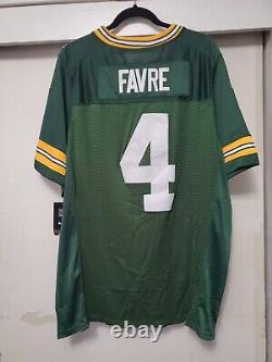 NEW BRETT FAVRE Green Bay Packers Nike Stitched On Field Jersey SZ 48