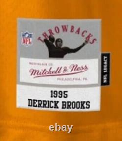 NEW! Derrick Brooks Mitchell & Ness Tampa Bay Buccaneers 1995 Legacy Jersey