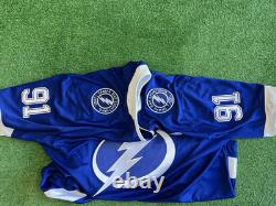 NEW Fanatics Tampa Bay Lightning Steven Stamkos NHL Hockey Jersey Size 4XL Blue