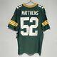 New Green Bay Packers # 52 Matthews Men's On Field Football Jersey Size 44