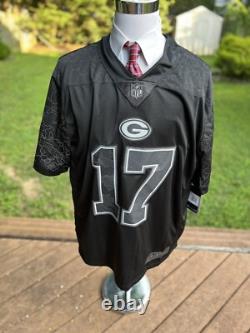 NEW Green Bay Packers Adams Jersey #17 XXL Black Sewn Nike NWT MSRP=$185 Reflect