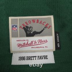 NEW Green Bay Packers Brett Favre Mitchell & Ness Legacy Jersey Men's 2XLT TALL