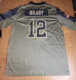 NEW Men's Tom Brady Tampa Bay Bucs Nike 2021 Salute To Service Limited Jersey L