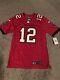 New Mens Tampa Bay Buccaneers Tom Brady Nike Red Vapor Limited Jersey Size Small