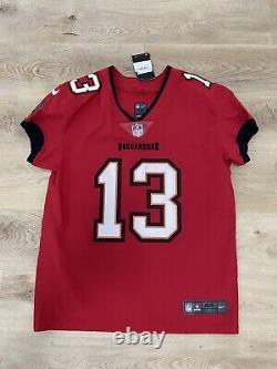 NEW Mike Evans Authentic Tampa Bay Buccaneers Elite Nike Jersey 44 Large