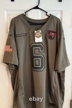 NEW Nike Baker Mayfield Salute to Service Buccaneers Jersey Men's 3XL NWT
