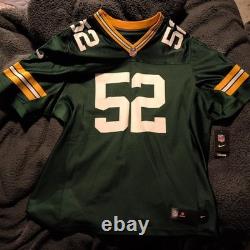 NEW Nike Green Bay Packers Clay Matthews 52 Elite Jersey MENS SZ 56 468891-325