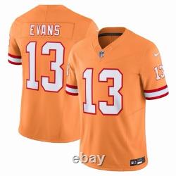 NEW Nike Mike Evans Tampa Bay Buccaneers Creamsicle Vapor FUSE Jersey Sz L $175