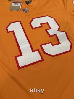 NEW Nike Mike Evans Tampa Bay Buccaneers Creamsicle Vapor FUSE Jersey Sz L $175