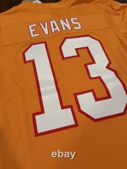 NEW Nike Mike Evans Tampa Bay Buccaneers Creamsicle Vapor FUSE Jersey Sz L $175