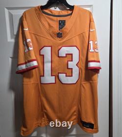 NEW Nike Mike Evans Tampa Bay Buccaneers Creamsicle Vapor FUSE Jersey Sz XL $175
