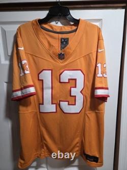 NEW Nike Mike Evans Tampa Bay Buccaneers Creamsicle Vapor FUSE Jersey Sz XL $175