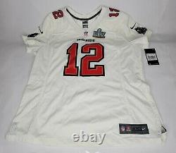 NEW Nike NFL Tampa Bay Buccaneers #12 Tom Brady Super Bowl Womens Jersey XXL 2XL