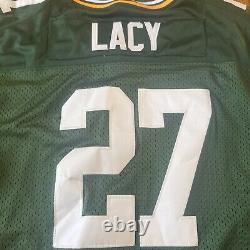 NEW Nike On Field Eddie Lacy #27 Green Bay Packers NFL Football Jersey Size 52