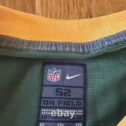 NEW Nike On Field Eddie Lacy #27 Green Bay Packers NFL Football Jersey Size 52