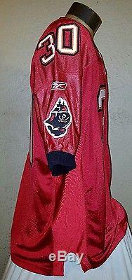 NEW Reebok On Field Tampa Bay Buccaneers #30 Garner Authentic Jersey Mens 52 XL