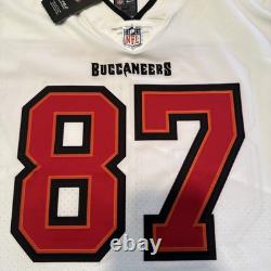 NEW Rob Gronkowski Nike Elite Authentic Jersey Tampa Bay Buccaneers 52 XXL 2XL