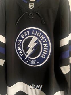 NEW SOLD OUT Tampa Bay Lightning Fanatics Premium Hockey Jersey Black