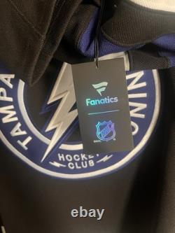 NEW SOLD OUT Tampa Bay Lightning Fanatics Premium Hockey Jersey Black