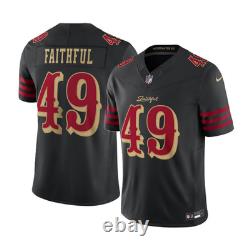 NEW San Francisco 49ers / Nike Faithful to the Bay #49 / XL Stitched Jersey