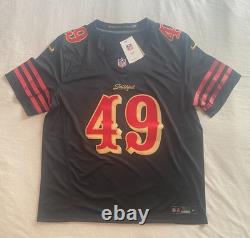 NEW San Francisco 49ers / Nike Faithful to the Bay #49 / XL Stitched Jersey