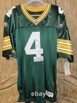 NEW + TAGS Green Bay Packers Favre #4 Wilson Authentic Pro Line Jersey Size 44
