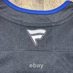 NEW Tampa Bay Lightning Fanatics Premium Alternate Stitched Jersey Men 46 S $180