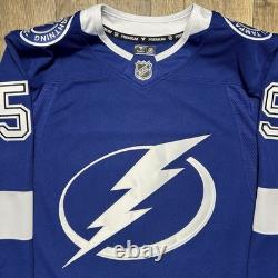 NEW Tampa Bay Lightning Jake Guentzel Authentic Fanatics Premium Home Jersey 50
