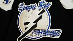 NEW with tags AUTHENTIC Tampa Bay Lightning Jersey nwt Mens 58 black KOHO mic