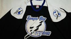 NEW with tags AUTHENTIC Tampa Bay Lightning Jersey nwt Mens 58 black KOHO mic