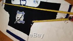 NEW with tags AUTHENTIC Tampa Bay Lightning Jersey nwt Mens 58 black KOHO mic