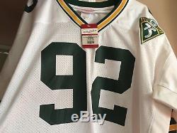 NFL Authentic Mitchell & Ness Green Bay Packers Reggie White Jersey 56! BNWT