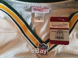 NFL Authentic Mitchell & Ness Green Bay Packers Reggie White Jersey 56! BNWT