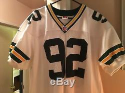 NFL Authentic NIKE Green Bay Packers Reggie White Jersey 56 PricelessMASTERPIECE