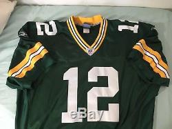 NFL Authentic Reebok Green Bay Packers Aaron Rodgers Jersey 54 BNWOT $300+