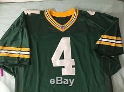 NFL Authentic WILSON Green Bay Packers Legend Brett Favre Jersey 52 $280 BNWOT