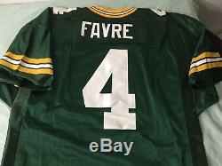 NFL Authentic WILSON Green Bay Packers Legend Brett Favre Jersey 52 $280 BNWOT
