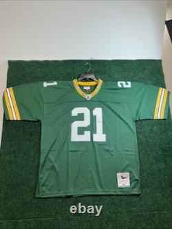 NFL GREEN BAY PACKERS Men Jersey 2XL 2010 CHARLES WOODSON 21 Mitchell And Ness