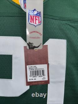 NFL GREEN BAY PACKERS Men Jersey 2XL 2010 CHARLES WOODSON 21 Mitchell And Ness