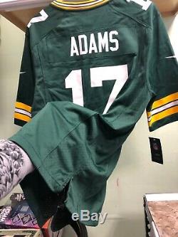 NFL Green Bay Packer's Davante Adams #17 Nike Football Jersey Size MEDIUM