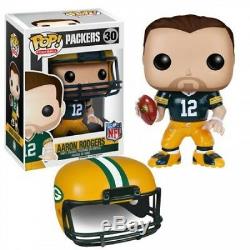 NFL Green Bay Packers POP! Sports Aaron Rodgers Vinyl Figure #30 Green Jersey