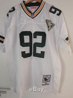 NFL Green Bay Packers Trikot Jersey Reggie White #92 XL signiert signed