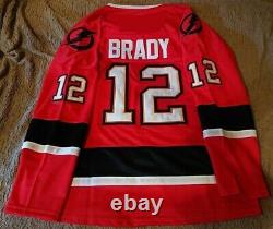NFL NHL Replica Buccaneers Hockey Jersey. Customizable. Any Size, Name, and Number