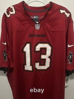 NFL Nike On Field Jersey Tampa Bay Buccaneers Mike Evans #13 Red Sz 3XL New $130